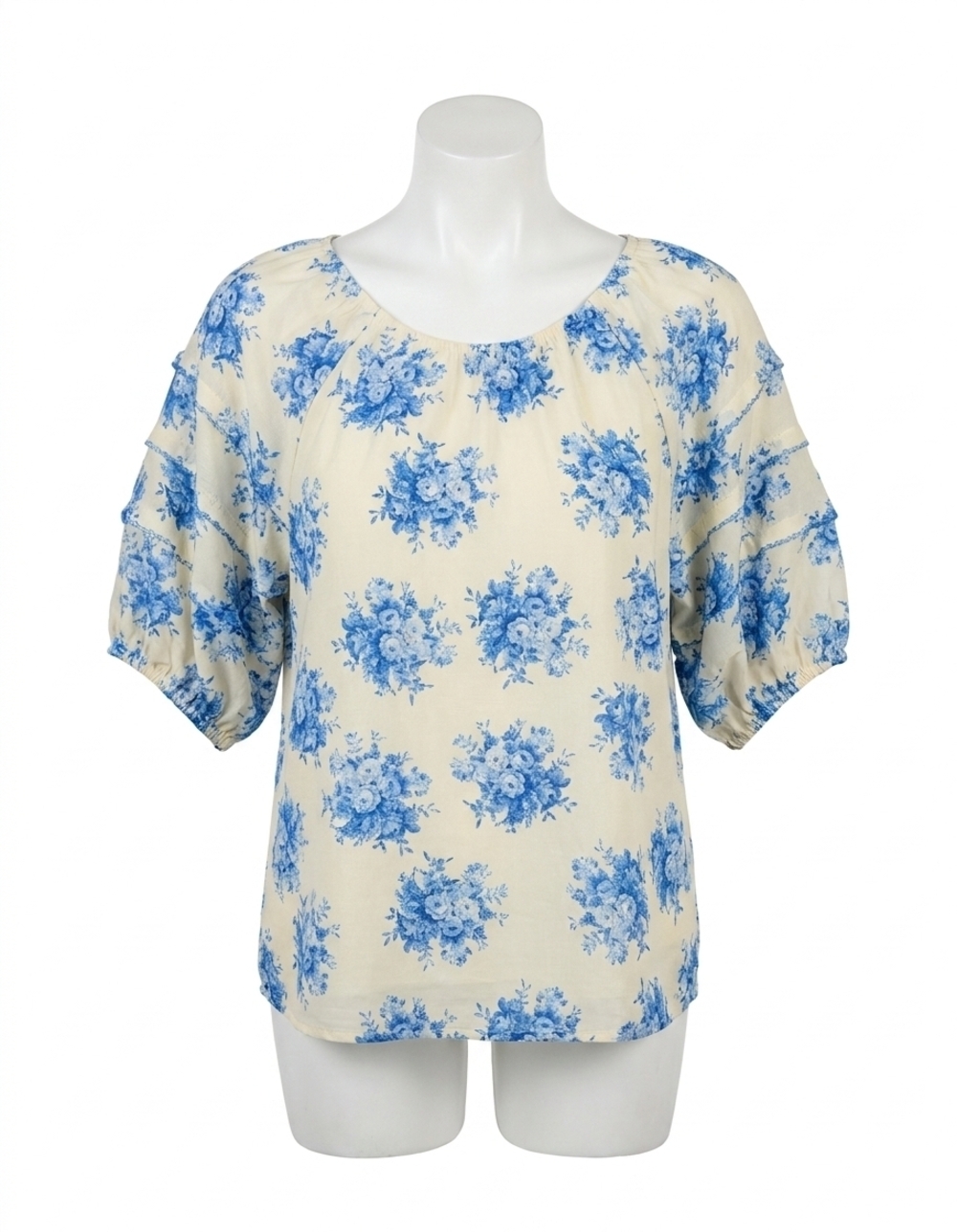 NEW IVY JANE field of dreams top in creme